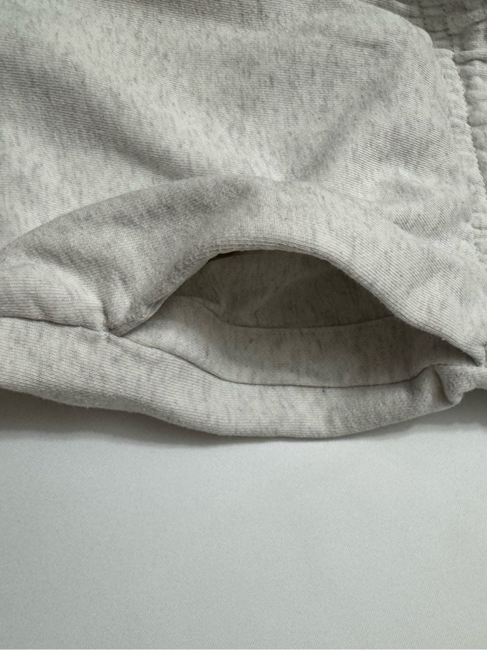 Nike Light Heather Gray Jogger Sweatpants with Drawstring - Picture 9 of 9
